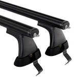 Roof Rack Bars M0KP Aero Black 130CM (pair Of) For Volvo S40 Saloon (2004-2012). Fixed Price $174.63.