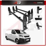 3X Van Roof Ladder Racks Cargo Carrier Square Rails Chevy Dodge Ford Gmc. Fixed Price $80.74.