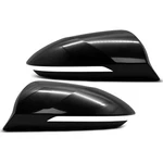 New Pair Mirror Cover Cap Set Smooth Black For Hyundai Tucson Santa Cruz 22-24. Fixed Price $43.99.