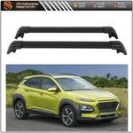 Black Roof Rack Set Cross Bar For 2018-2022 Hyundai Kona Luggage Cargo Carrier. Fixed Price $59.45.