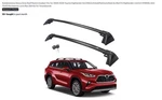 Heavy Duty Locking Roof Rack Crossbar Fits For 2020-2026 Toyota Highlander. Fixed Price $49.99.
