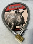 Heavy-duty 30 Inch Security Cable Lock Rhino With Keys New. Fixed Price $59.00.