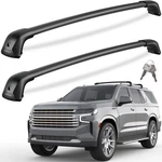 Roof Rack Cross Bars 330LB Lockable Tahoe Suburban Yukon Escalade Heavy Duty. Fixed Price $299.99.