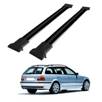 Roof Racks For Bmw 3 Series E46 Touring Wagon (1998-2004) Black Crossbars, Pcs. Fixed Price $99.00.