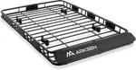 Arksen Roof Rack Cargo Basket With Extension 150LBS, 64"X39"X4" For Suv. Fixed Price $125.98.