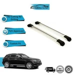 Fit For Infiniti 30 FX35 FX45 2004-UP Roof Rack Cross Bars Rails Alu Grey Set. Fixed Price $161.41.
