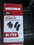 Yakima 8006158 Pair Of Baseclips For Baseline Towers BC158. Fixed Price $34.99.