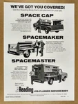 1977 Reading Cap Spacemaker Spacemaster Truck Bodies Vintage Print. Fixed Price $9.99.