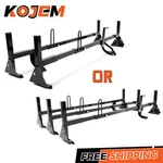 Fullsize Van 2/3 Bars Ladder Roof Rack Chevy Express 1500 Ford E-250 1996-ON. Fixed Price $204.75.