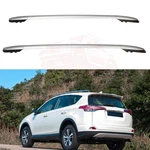 X Aluminum Silver Top Roof Rack Side Rails Bar For Toyota RAV4 2013-2018. Fixed Price $90.29.