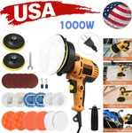 Dual Action Car Polisher Buffer Machine With 5" Sander Polishing Kit 1000W. Fixed Price $24.99.
