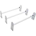 Van Roof Ladder Rack, 3 Bars Alloy Steel Racks, 750 Lbs Capacity Rain-gutte. Fixed Price $141.49.