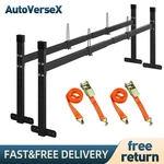 Roof Top Trailer Ladder Rack 5.77-8.65FT Adjustable Design 400LBS Capacity. Fixed Price $119.99.