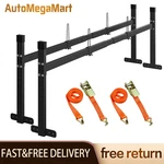 Roof Top Ladder Rack Adjustable 5.77-8.65FT 400LBS Capacity For Trailers. Fixed Price $119.99.