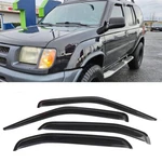 Set Of Window Visors Rain Guards Deflector Fit Nissan Xterra 2000 2001-2004. Fixed Price $27.00.