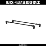 Curt 60 Inch Black Steel Roof Rack Cross Bars For Jeep Wrangler Jl 18122. Fixed Price $233.99.