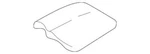 Genuine 2001-2004 Gmc Tracker Roof Rail Rear Base Cap Cover 30027071. Fixed Price $33.24.