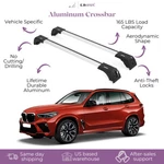 Fits Bmw X5 2014-2018 With Factory Rails 2PCS Roof Rack Cross Bars 165 Lbs. Fixed Price $129.90.