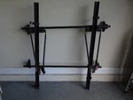 Used Yakima Dual Bicycle Roof Rack Complete With (2) Raptor Aero Mount. Fixed Price $225.00.