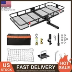 70" X 30" Heavy-duty Folding Hitch Cargo Carrier 500 Lbs W/ Ratchet Straps & Bag. Fixed Price $244.81.