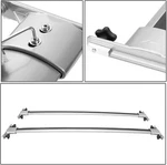 New Silver Aluminum Alloy Roof Rack Cross Bar For Lexus RX350 RX450H 2010-2015. Fixed Price $89.00.