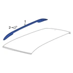 For Jeep Cherokee 2014-2021 68102997AH Left Roof Luggage Carrier Side Rail. Fixed Price $483.24.