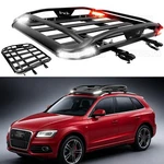 50" X 38" Roof Rack Cargo Carrier Basket Cross Bars W/light For Audi Q3 Q5 Q7. Fixed Price $229.05.