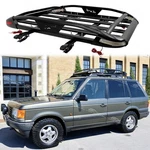 For Land Rover Range Raise Roof Rack Crossbar Cargo Basket Carrier W/light. Fixed Price $229.27.
