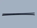 2023 Volkswagen ID.4 Oem Left And Right Roof Rail Luggage Rack Set (2). Fixed Price $219.90.