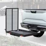 Trailer Hitch Folding Mobility Scooter Carrier Rack Luggage Basket Lift. Fixed Price $209.99.