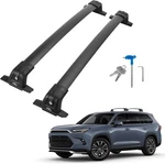 Toyota Grand Highlander 2024-2026 Cross Bars Roof Rail Heavy Duty Lockable. Fixed Price $50.00.