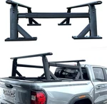 Truck Bed Rack Adjustable Aluminum Ladder Cargo Pickup F150 Ram Silverado 1000LB. Fixed Price $439.99.
