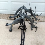 Saris Bones 3 Bike Bicycle Folding Rack Trunk Mount Gray 801. Fixed Price $61.20.