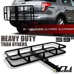 Blk Mesh Foldable Trailer Hitch Luggage Cargo Carrier Rack Hauler Basket 59" G18. Fixed Price $157.00.