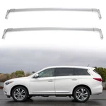Silver Roof Rack Cross Bar Luggage Carrier Pair For 14-21 Infiniti QX60 JX35. Fixed Price $67.79.