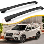 Us Stock Black Cross Subaru Forester 2014 - 2023 Roof Rack Rail Aluminum. Fixed Price $66.00.