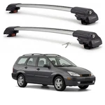 Roof Rack Cross Bars Ford Focus Wagon 2000-2007 Aluminum Silver Pair. Fixed Price $199.99.