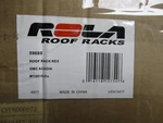 Rola Acadia Roof Rack Rex PART#59680, New. Fixed Price $181.46.
