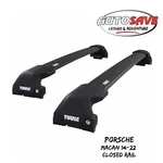 Thule Wingbar Edge Black Roof Bars For Porsche Macan (2014-22) W/closed Rails. Fixed Price $527.29.