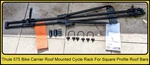 Thule 575 Bike Carrier Roof Mounted Cycle Rack For Square Bars + Key (1). Fixed Price $47.54.