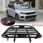 For Grand Cherokee 2021-24 Roof Rack Luggage Cargo Basket+cross Bars W/led Light. Fixed Price $229.19.
