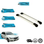 Fits Mercedes Class W212 2009-2016 Estate Roof Rack Cross Bars Grey Set. Fixed Price $132.90.