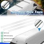 Track Racks Side Rails For 2007-2025 Sprinter High Roof 170"EXT Wb W/rubber Seal. Fixed Price $115.00.