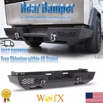 Heavy Duty Rear Bumper Fit For 2024 2025 Tesla Cybertruck Black W/ Side Wing. Fixed Price $638.99.
