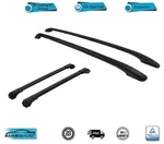 Ford Escape Roof Side Rails Cross Bars Set 4 Pieces Black 2013-2019. Fixed Price $236.55.