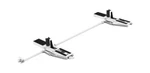 Holman 40913 Ladder Rack; Ez-lodown Rain Gutter Mount; Multi-fit; Adjustable;. Fixed Price $1696.81.