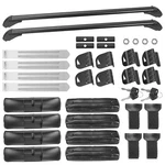 Universal Roof Rack Snowboard 43" Luggage Carrier Aluminum W/lock. Fixed Price $75.74.