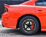2 Vms Racing V-star Drag Race Wheels Polished 17X10 For Dodge Charger Hellcat. Fixed Price $499.95.