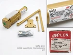 Lcn 4041 Super Smoothee Door Closer Brass Metal Right-hand Inswing Kit. Fixed Price $135.00.