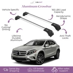 Fits Mercedes-benz Gla Series 2014-2020 2PCS Roof Rack Cross Bars 165 Lbs. Fixed Price $139.90.